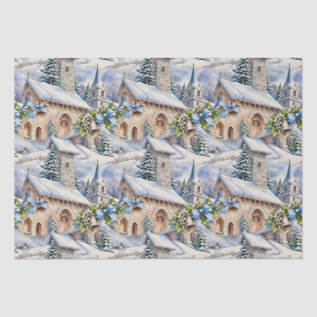 Papier Mousseline Noël (Recto)