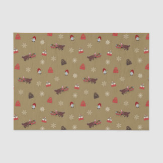 Papier Mousseline Noël