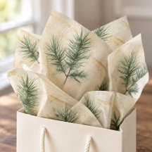 Noël à l'aquarelle vintage avec brindilles de pin