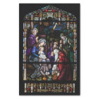 Noël en verre souillé de nativité
