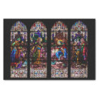 Noël en verre souillé de nativité