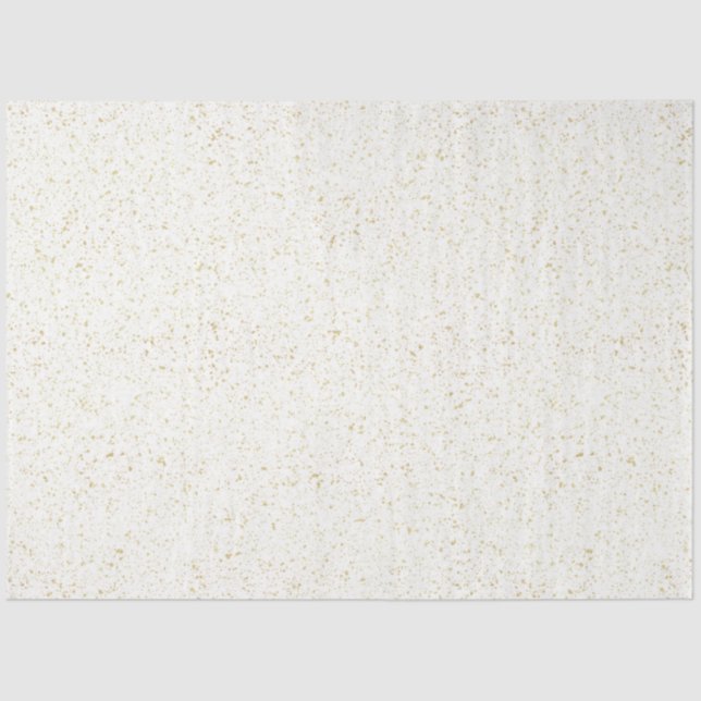 Papier Mousseline Noël Gold Series Design 14 (Recto)