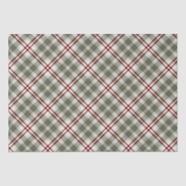Papier Mousseline Noël-Holly-PLAID-ARRIÈRE - PLAN-Souhaits d'hiver (Recto)
