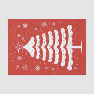 Papier Mousseline Noël moderne