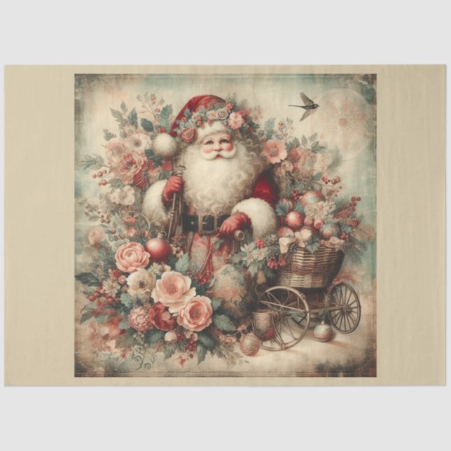 Papier Mousseline Noël Série de conception passée 26 (Recto)