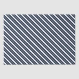 Papier Mousseline Noël Vacances Élégant Classique Marine Bleu