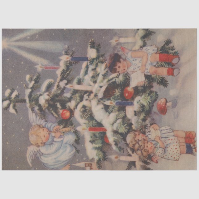 Papier Mousseline Noëltère série Design 1 (Recto)