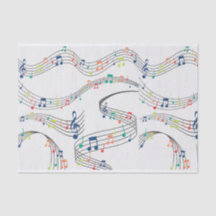 Noir et blanc note musicienne Motif