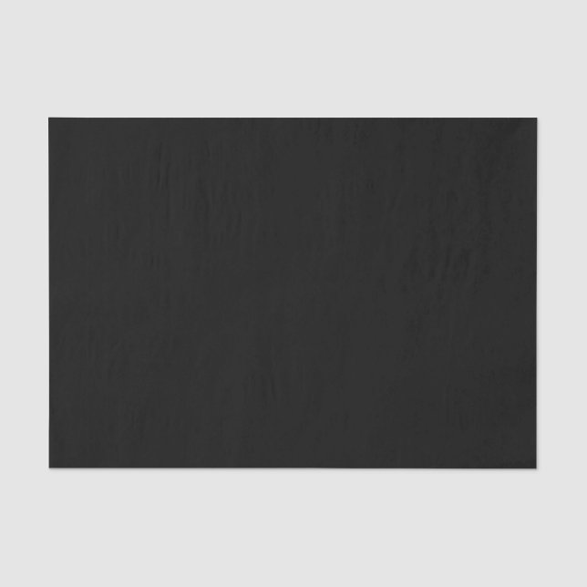 Papier Mousseline Noir profond (Recto)