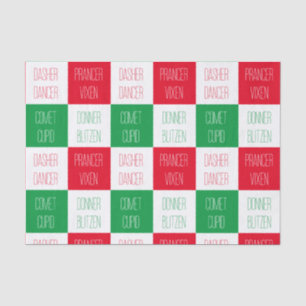 Papier Mousseline NOMS DES RÉINDEURS Papier Tissu