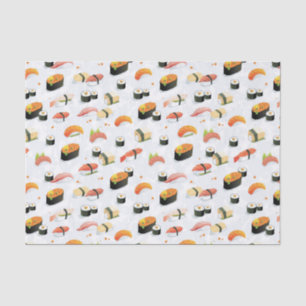 Papier Mousseline Nourriture japonaise :Sushi Motif