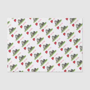 Papier Mousseline nous tzus de shih de luv de Fernandes élégant