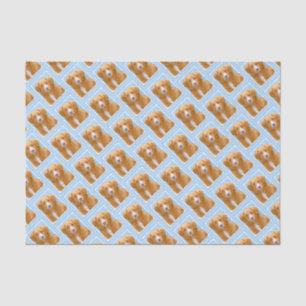 Papier Mousseline Nouvelle-Écosse Peinture de chien pour l'essayeur