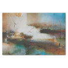 Nuages d'aquarelle Abstraits - Papier de tissus