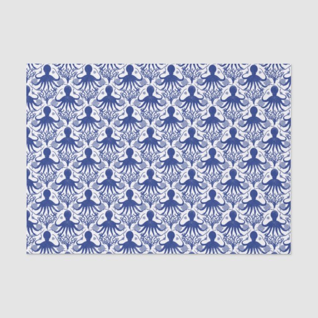 Papier Mousseline octopus (Recto)