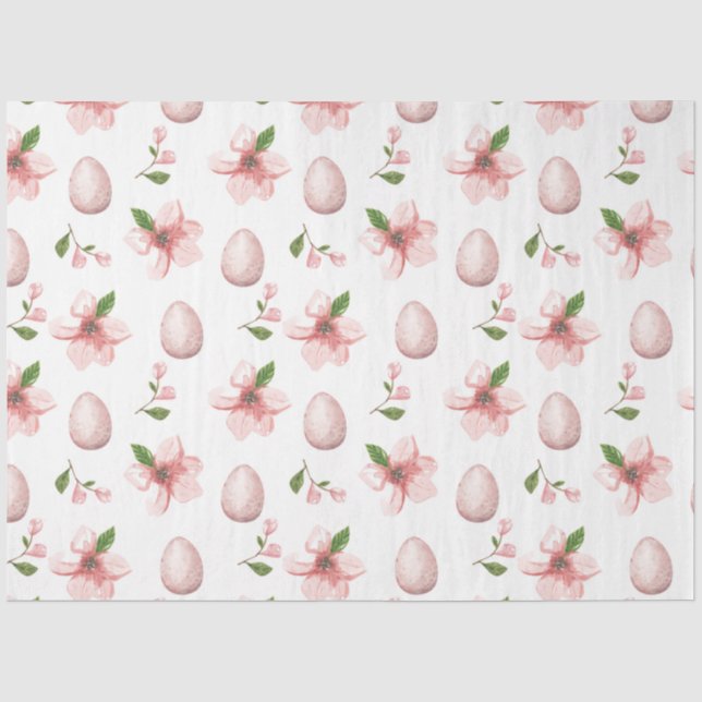 Papier Mousseline OEufs de Pâques Design 8 (Recto)