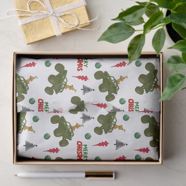 Papier Mousseline Off-Road Christmas Wrapping Paper (Cadeau)