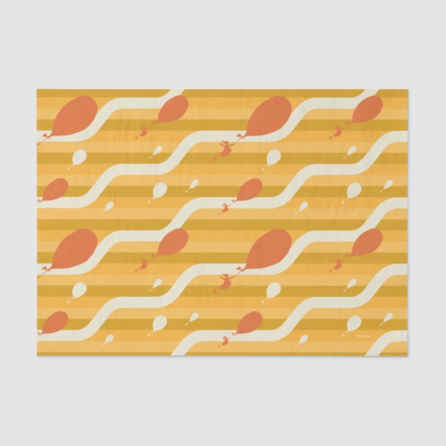 Papier Mousseline Oh, Les Endroits Où Tu Vas Aller ! Motif de ballon (Recto)