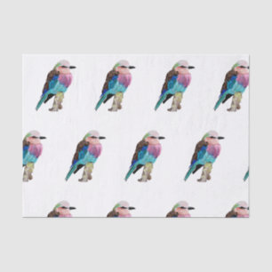 Papier Mousseline Oiseau lilas de rouleau de Breasted