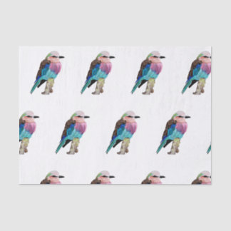 Papier Mousseline Oiseau lilas de rouleau de Breasted