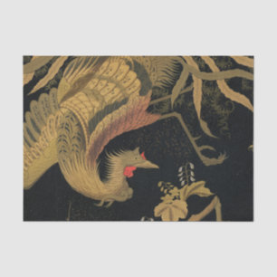 Papier Mousseline Oiseau mythique Howo d'Audsley : Phénix japonais d
