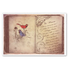 Oiseaux Vintages avec poème