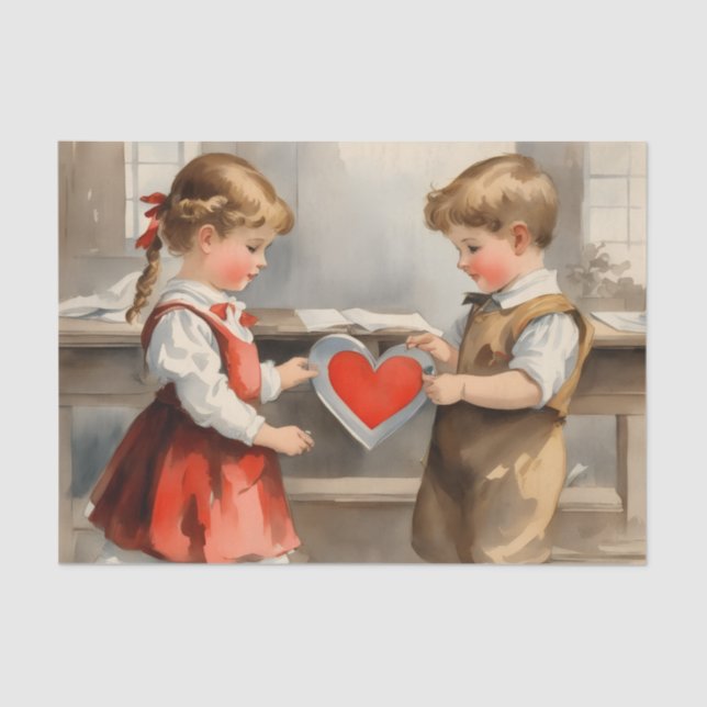 Papier Mousseline Old Fashioned Love (Recto)