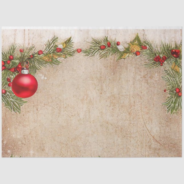 Papier Mousseline Ole Christmas Design Series #7 Tissue Paper (Recto)