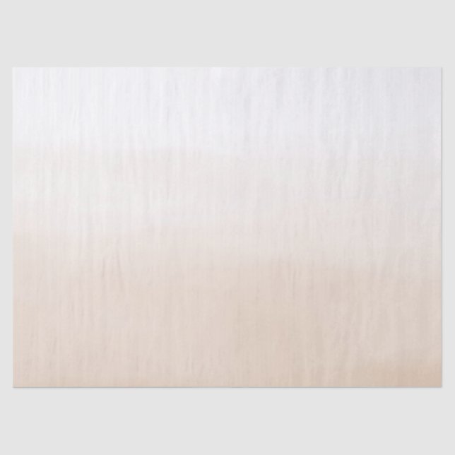 Papier Mousseline Ombre de Peach Cream (Recto)