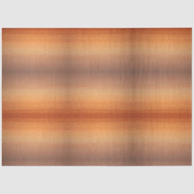 Papier Mousseline Ombre Gradient Orange Sunset Mosaic Look Découpage (Recto)