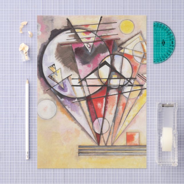 Papier Mousseline On the Points by Wassily Kandinsky (Artisanat)