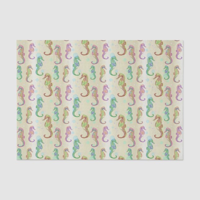 Papier Mousseline Or d'hippocampe (Recto)