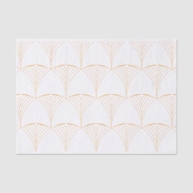 Papier Mousseline Or, élégant simple et luxueux motif traditionnel (Recto)