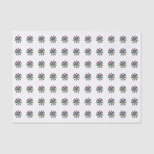 Papier Mousseline Ordre De L'Étoile Orientale (Recto)