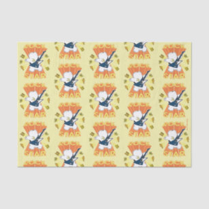 Papier Mousseline Ours de glace - Rock Star