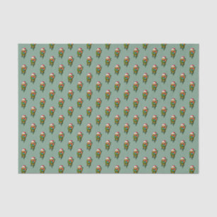 Papier Mousseline Ours en peluche de Noël
