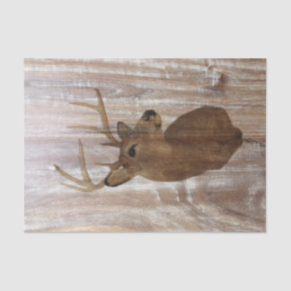 Papier Mousseline Outdoorsman Western Primitive grange cerf de bois