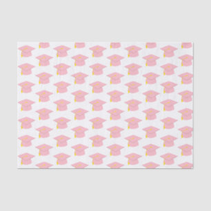 Papier Mousseline Pac de graduation rose avec cadeau Arrière - plan