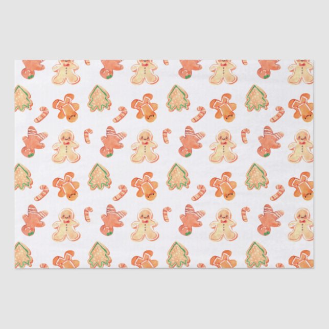 Papier Mousseline Pain d'épices (Recto)