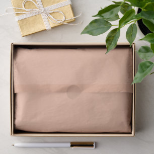 Papier Mousseline Pale Pastel Peach Pop De Couleur