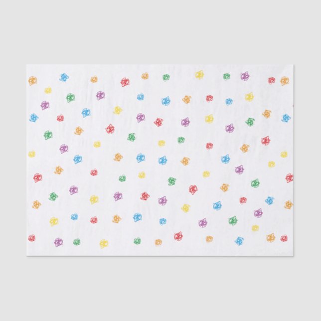 Papier Mousseline Papel de seda crayon (Recto)