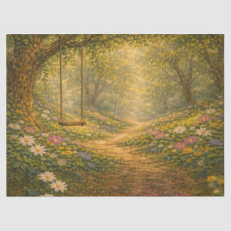 Papier Mousseline Papel de seda Hadas para decopauge, regalos