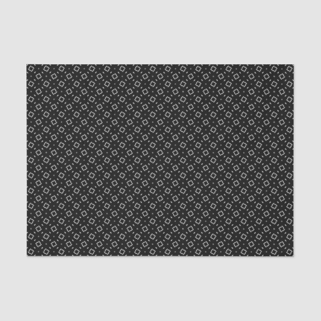 Papier Mousseline Paper de Mudcloth Tribal (Recto)