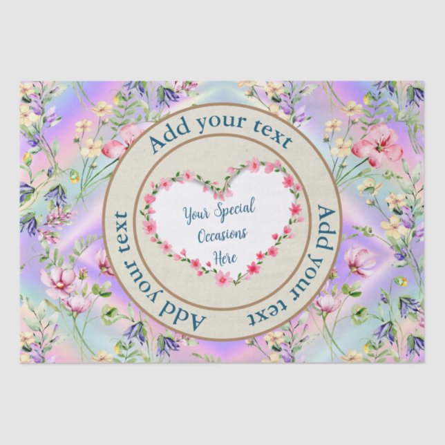 Papier Mousseline Papier (Recto)