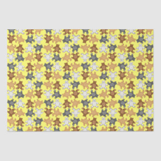 Papier Mousseline Papier à envelopper de petits Nounours