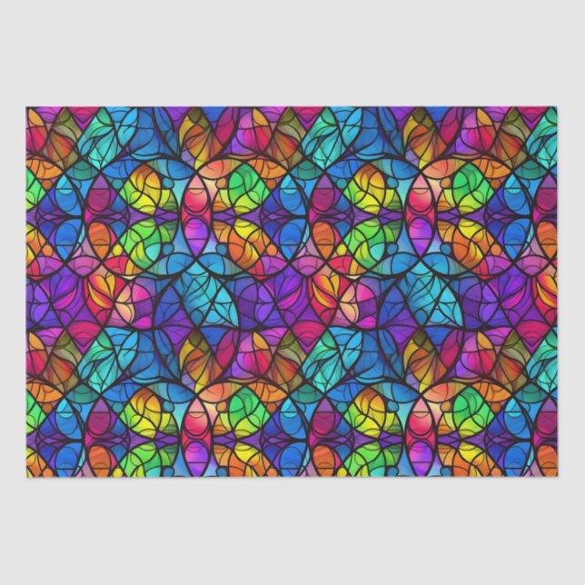 Papier Mousseline Papier à envelopper Feuille plate de 3 (Recto)