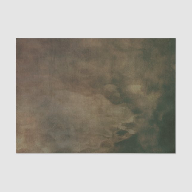 Papier Mousseline Papier à parchemin ridé brun foncé (Recto)