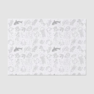 Papier Mousseline Papier à thème océanique