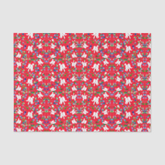 Papier Mousseline Papier cadeau de Noël d'éléphant blanc cool