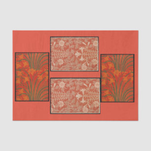 Papier Mousseline Papier de découpage 10"x15" - Walter Crane